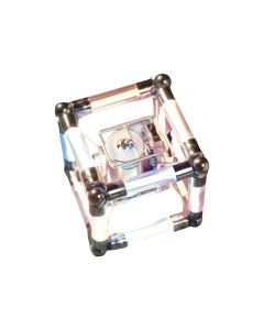 Tech-Sense DIY Desk Night Light, Transparent LED Lamp with Fuse Tube, Creative Electronic Kit for Home Office