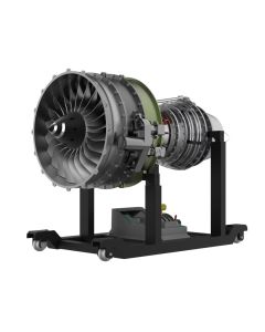 Turbofan Engine Model Kit that Works - Build Your Own Turbofan Engine - TECHING 1/10 Full Metal Dual-Spool Turbofan Engine Aircraft Jet Engine Model 1000+Pcs