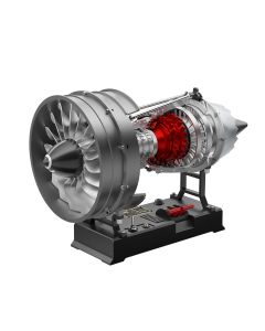 Turbofan Engine Model Kit that Works - Build Your Own Turbofan Engine - TECHING 1/12 Full Metal Dual-Spool Turbofan Engine Model Kit 300+PCS