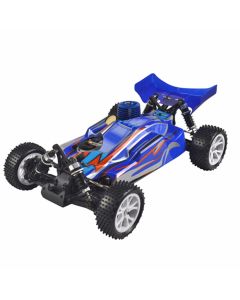 VRX RH1006 RC Car 1/10 2.4G 4WD 75km/h High Speed Force 18 Gas Engine RTR Truck - Blue