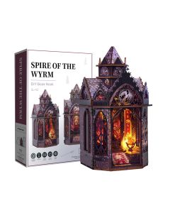 Wooden Tower of the Dragon’s Rest Gothic Steampunk Castle 3D Model Kit