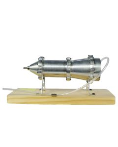 Working Multi-Stage Centrifugal Steam Turbine Model, Alloy External Combustion Engine Demonstration Model for Educational Science Teaching Display
