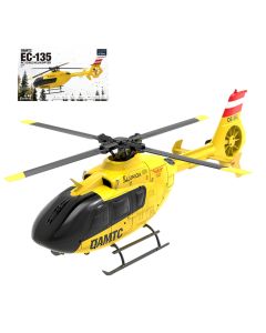 YU XIANG F06 RC Helicopter 1/36 Scale EC-135 2.4G 6-Channel Direct-Drive Brushless 3D Aerobatic Aircraft Model