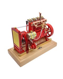 TECHING Assembly Vintage Classic Car Metal Mechanical Model Toy With Electric Engine 310+pcs