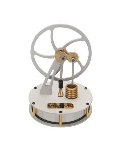 ENJOMOR  Stirling Engine Metal Low Temperature Difference LTD Coffee Engine Gear Transmission Heat Engine Model