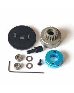 Single Gear Clutch Assembly RC Model Ship Upgrade Part for TOYAN FS-L200 Double-cylinder 4-stroke Methanol Engine Model