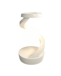 Rotating Levitating Night Light – Wireless Charging Bedside Ambient Lamp, Desktop Decor