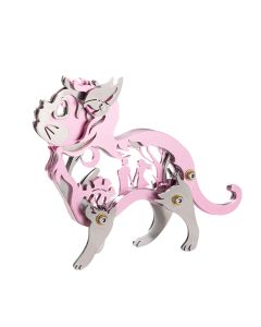 3D Metal Mechanical Cat Assembly Model Kit