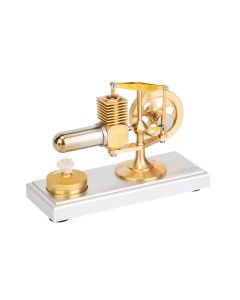 ENJOMOR Hog Stirling Engine Mini Balance Beam Hot Air Stirling External Combustion Engine Model