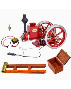 RETROL HM-01 Hit and Miss Engine with Starter Kit, Stand and Accessories - One Key Start
