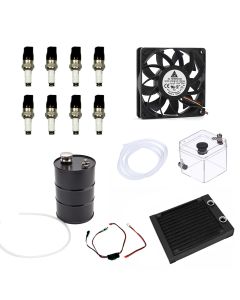 Water cooling Starting Accessories Set for CISON Small-block V8 Engine