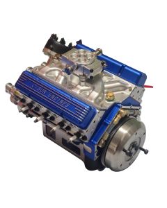 CISON Small-block 44CC 1/6 Scale Water-Cooled OHV 4-Stroke V8 Gas Engine Internal Combustion Engine - Build Your Own V8 Engine that Works