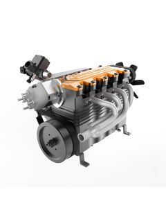 TOYAN FS-L400BGC 14CC Inline 4 Cylinder 4 Stroke OHC L4 Water-cooled Gasoline Engine Model for RC Model Car Ship Airplane