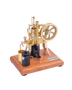 RETROL R01 1/12 Scale Hot Air Pumping Engine Model Water-cooled Stirling External Combustion Engine Mechanical Toy Set