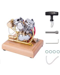 RETROL R30 4.2CC Mini V2 Engine OHV V-Twin Motorcycle Engine Twin-cylinder Four-stroke Gasoline Engine Internal Combustion Engine Model