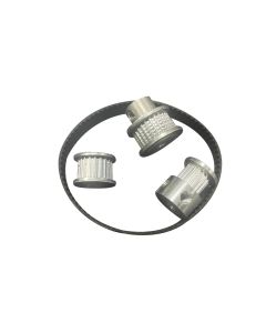 Synchronous Pulley & Belt Assembly Set for ENJOMOR 36cc DOHC D6 ENJOMOR D6 Inline Four-cylinder Engine Models