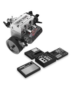 SEMTO ST-NF2 Engine 7cc SOHC Inline 2 Cylinders 4 Stroke Air Cooled Nitro Engine Model Kit - Build Your Own Engine that Works