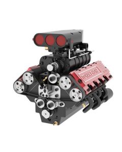 TOYAN V8 Engine FS-V800 28cc Engine Model Kit with Supercharger Accessories That Works