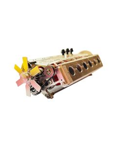 Metal V12 Brushless Electromagnetic Engine Model Technology Toys for 1/10RC RC Cars Ships