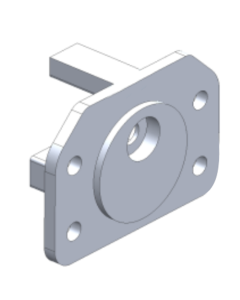 #30 Water Pump Cover for TOYAN & HOWIN FS-V800 Engine Model - TOYAN Original