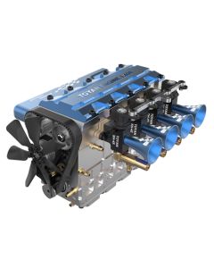 TOYAN FS-L400 14cc Inline 4 Cylinder 4 Stroke Water-cooled Nitro Engine Model for 1:8 1:10 RC Car Ship Airplane - KIT Version