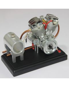 CISON FG-VT9 9cc V2 Engine and Original Parts V-twin 4-Stroke Air-cooled RC Gasoline Engine