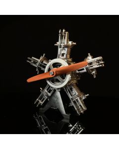 5 Cylinder Radial Engine Model Kit that Works - Build Your Own Radial Engine - TECHING 1: 6 Full Metal Radial Engine Model Kit 230+Pcs