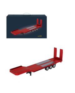 1/18 Scale Semi-trailer Flatbed for 770S Heavy Duty Tractor Truck, Adult Collectible Model Accessories