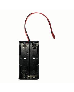 Portable Battery Holder with JST Connector for 18650 Lithium Batteries